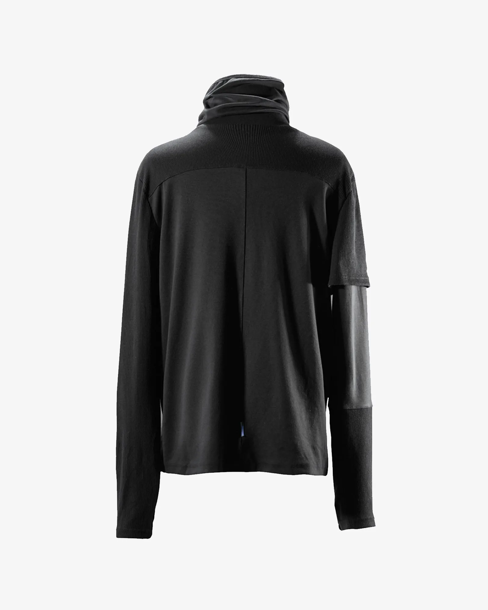 030 Deconstructed Gator Turtleneck Top