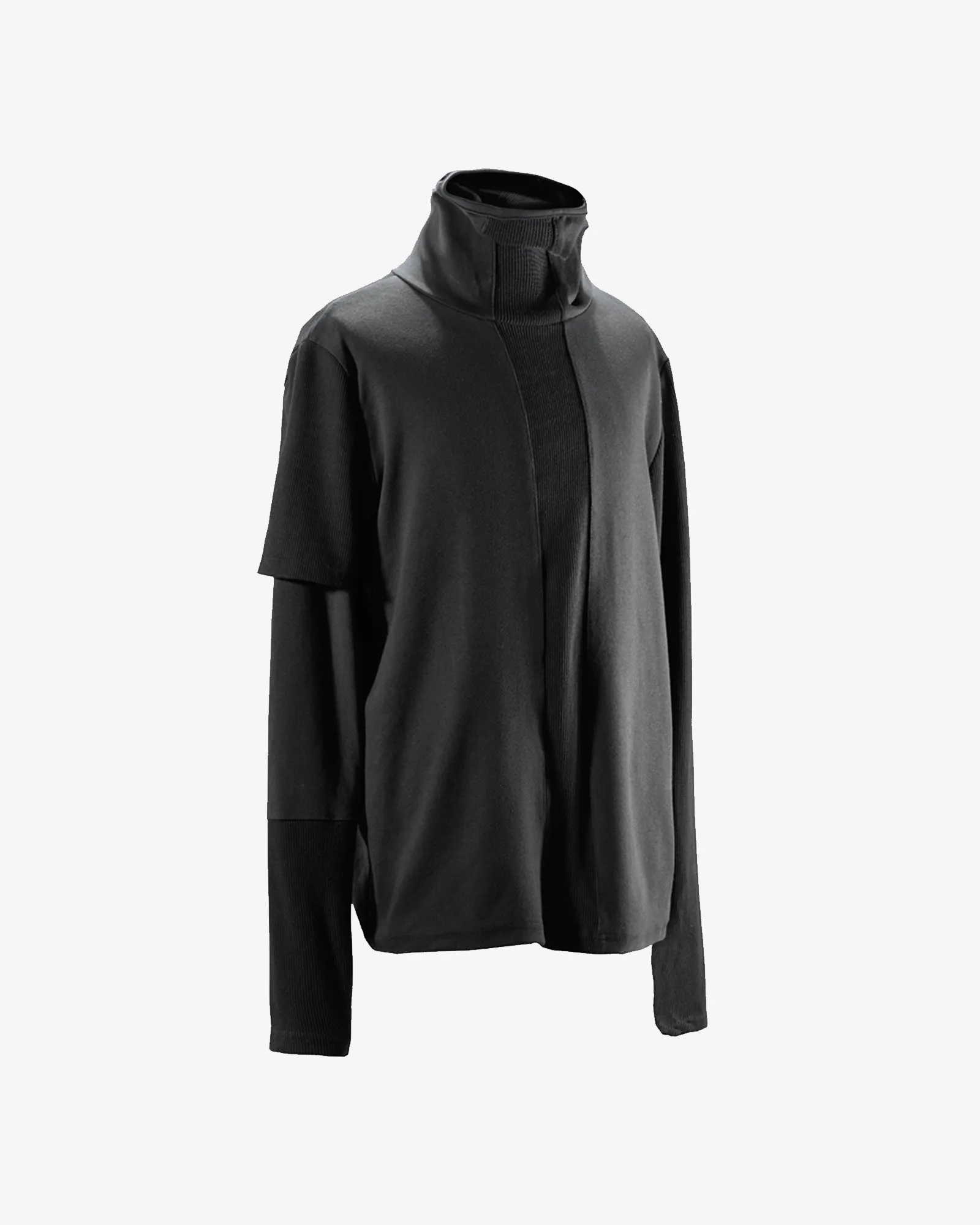 030 Deconstructed Gator Turtleneck Top