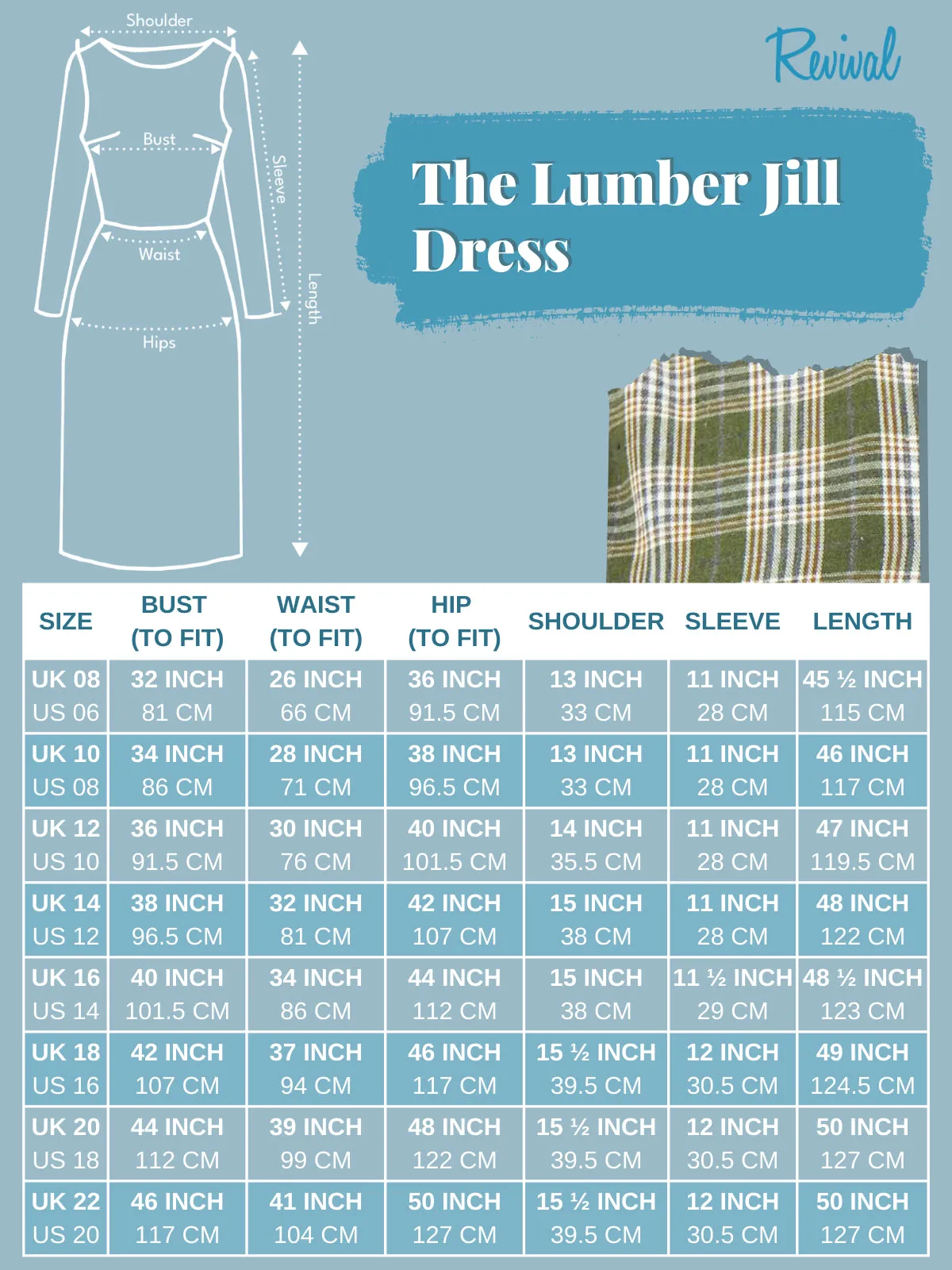 1940s Vintage Lumber Jill Check Day Dress in Green