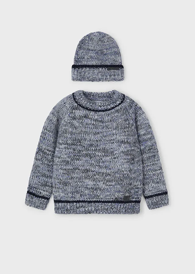 2 Piece Boys Sweater & Hat