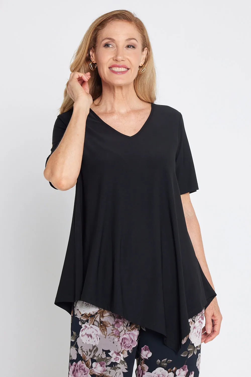 Acacia Top - Black