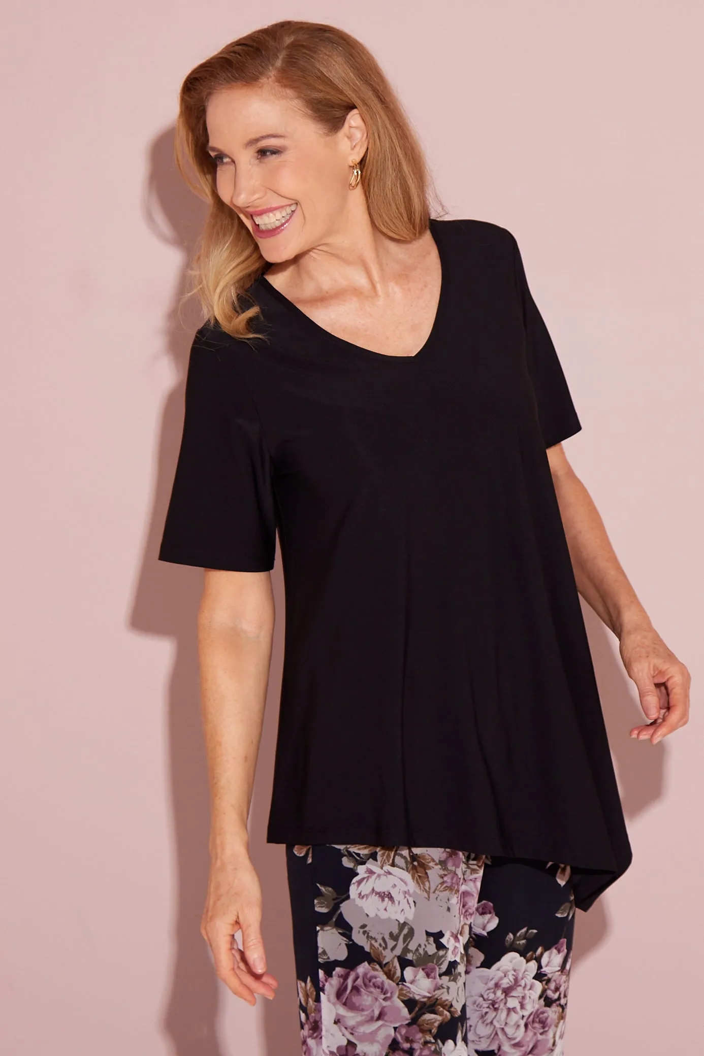 Acacia Top - Black