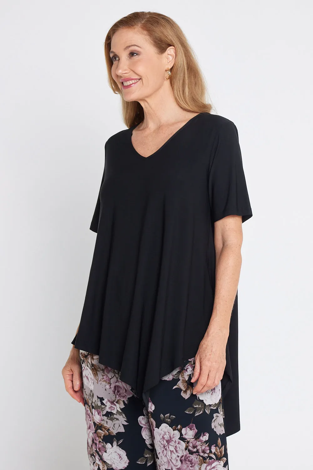 Acacia Top - Black