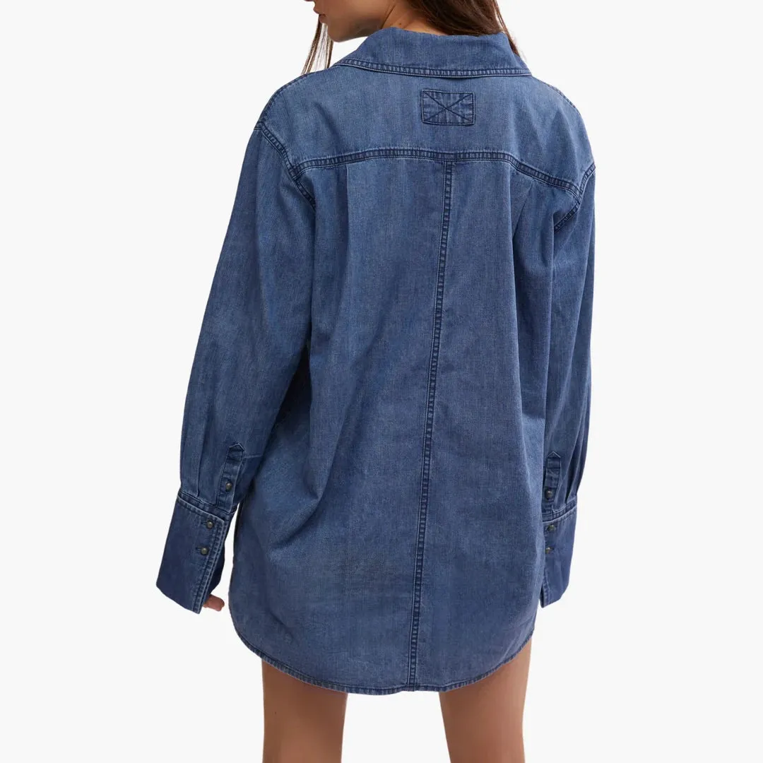 After Hours Denim Top