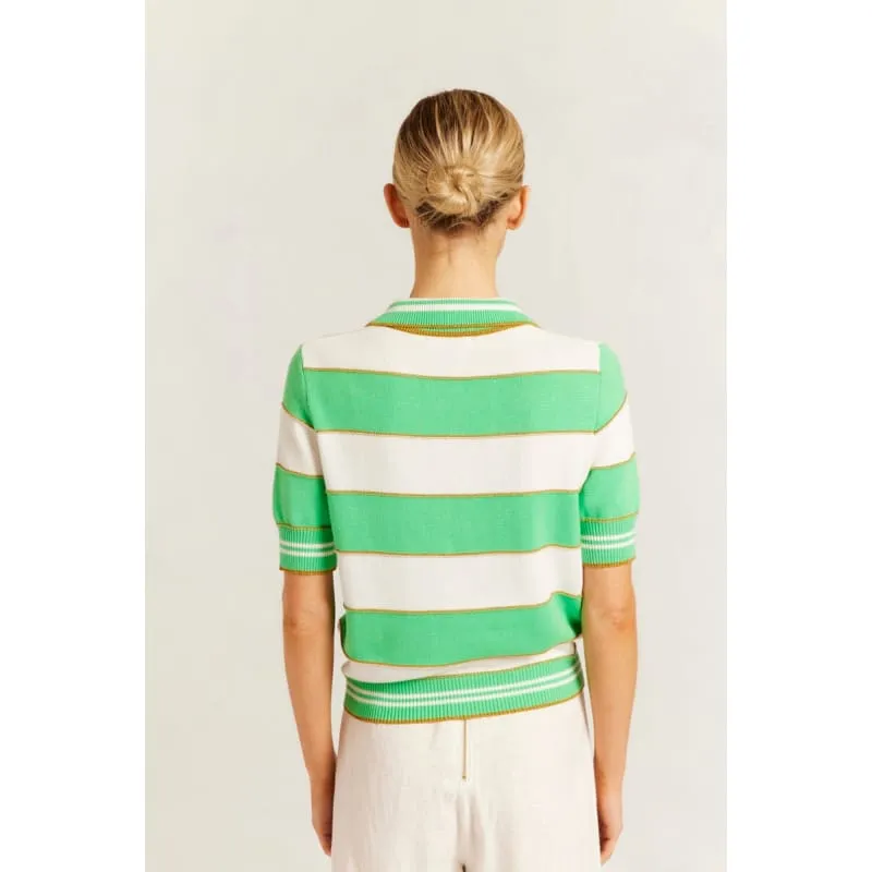 Amalfi Polo Top | Meadow