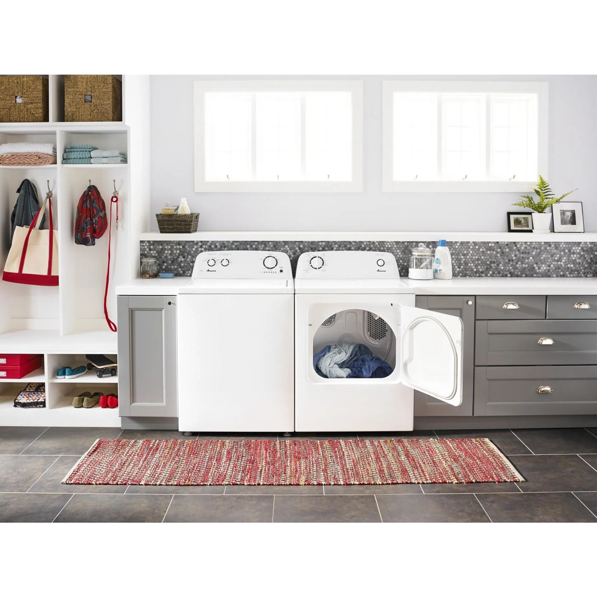 Amana Gas Dryer (NGD4655EW) - White