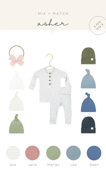 Asher Newborn Headband Bundle