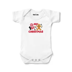 Atlanta Hawks "My First Christmas Gingerbread" Bodysuit