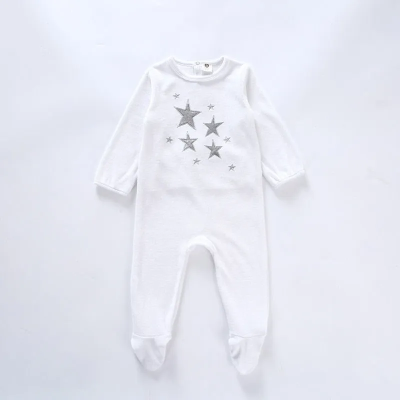 Baby bodysuit pyjamas kids long sleeves clothing newborn baby overalls boy and girls