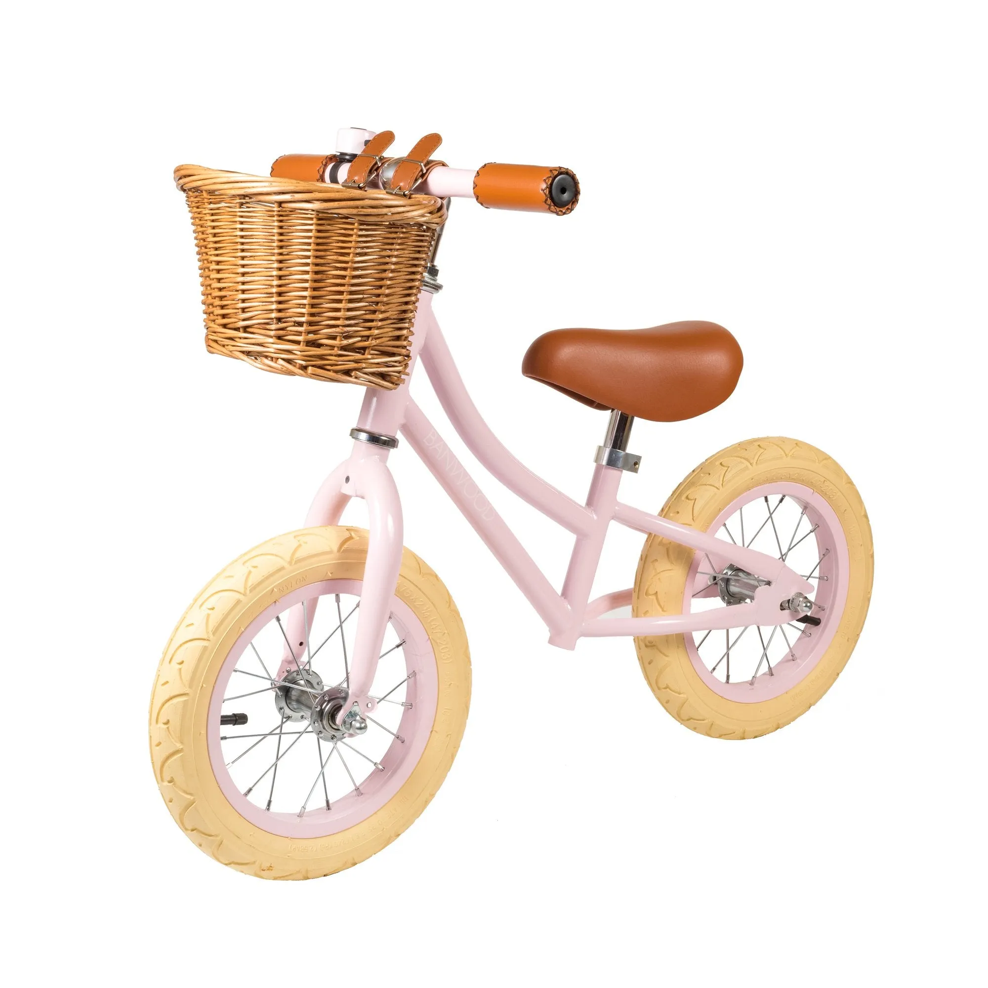 Banwood 'First Go!' Balance Bike - Light Pink