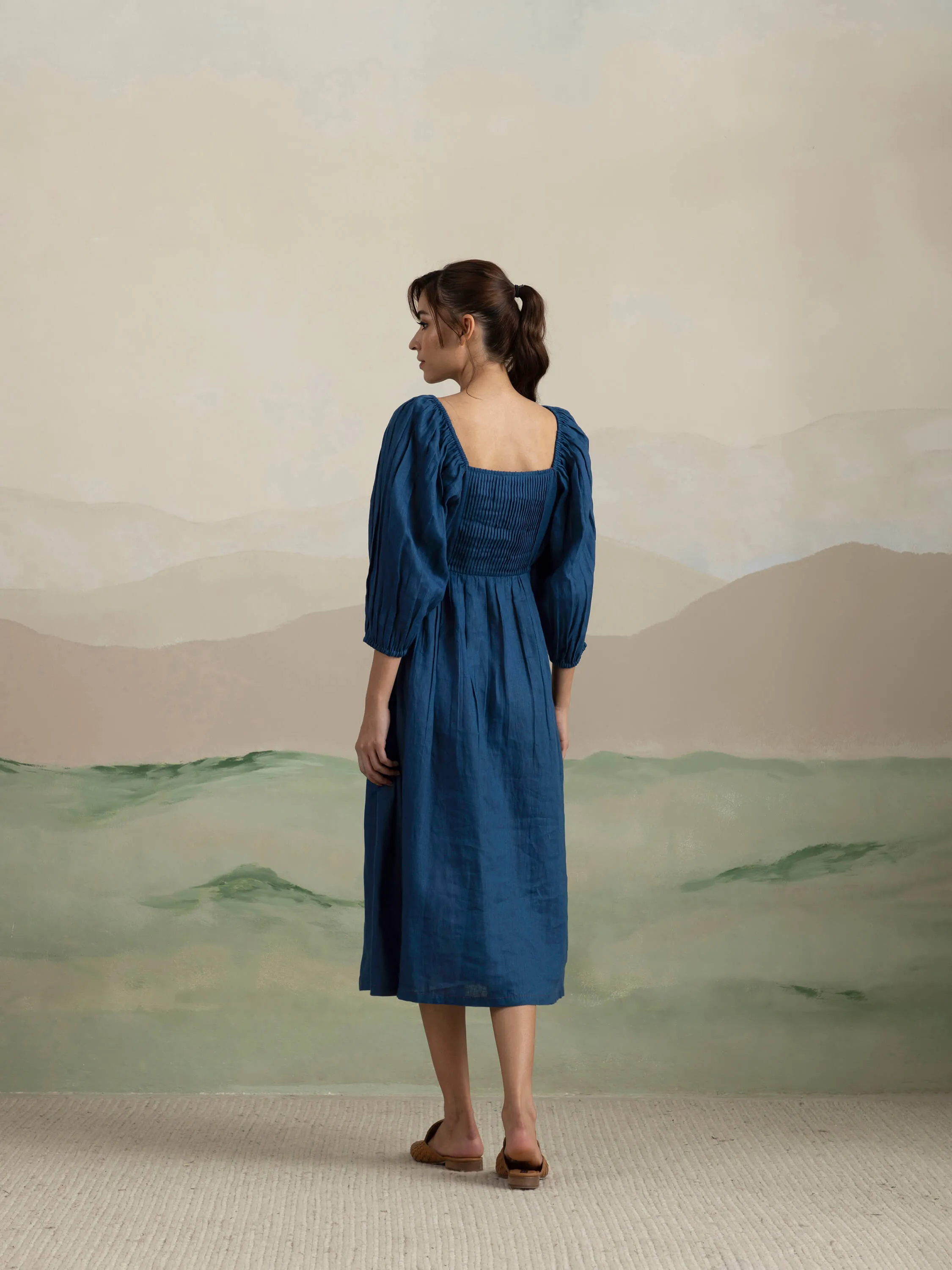 Borage Heritage Midi Dress