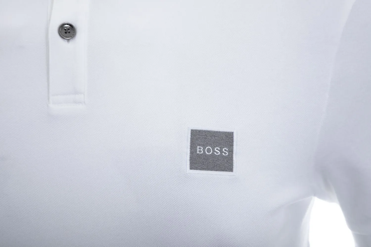 BOSS Passertip 1 Polo Shirt in White