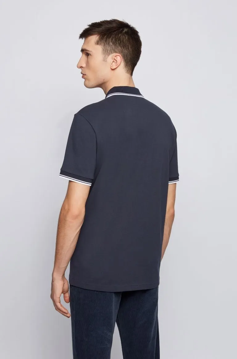 BOSS PChup Polo Shirt in Navy