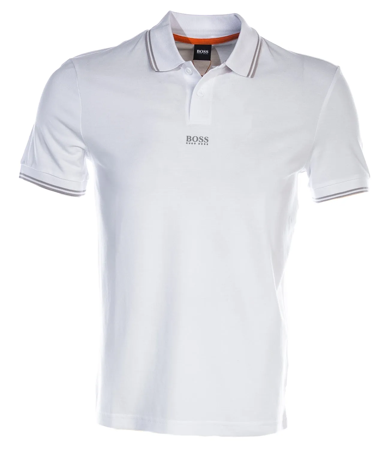 BOSS PChup Polo Shirt in White