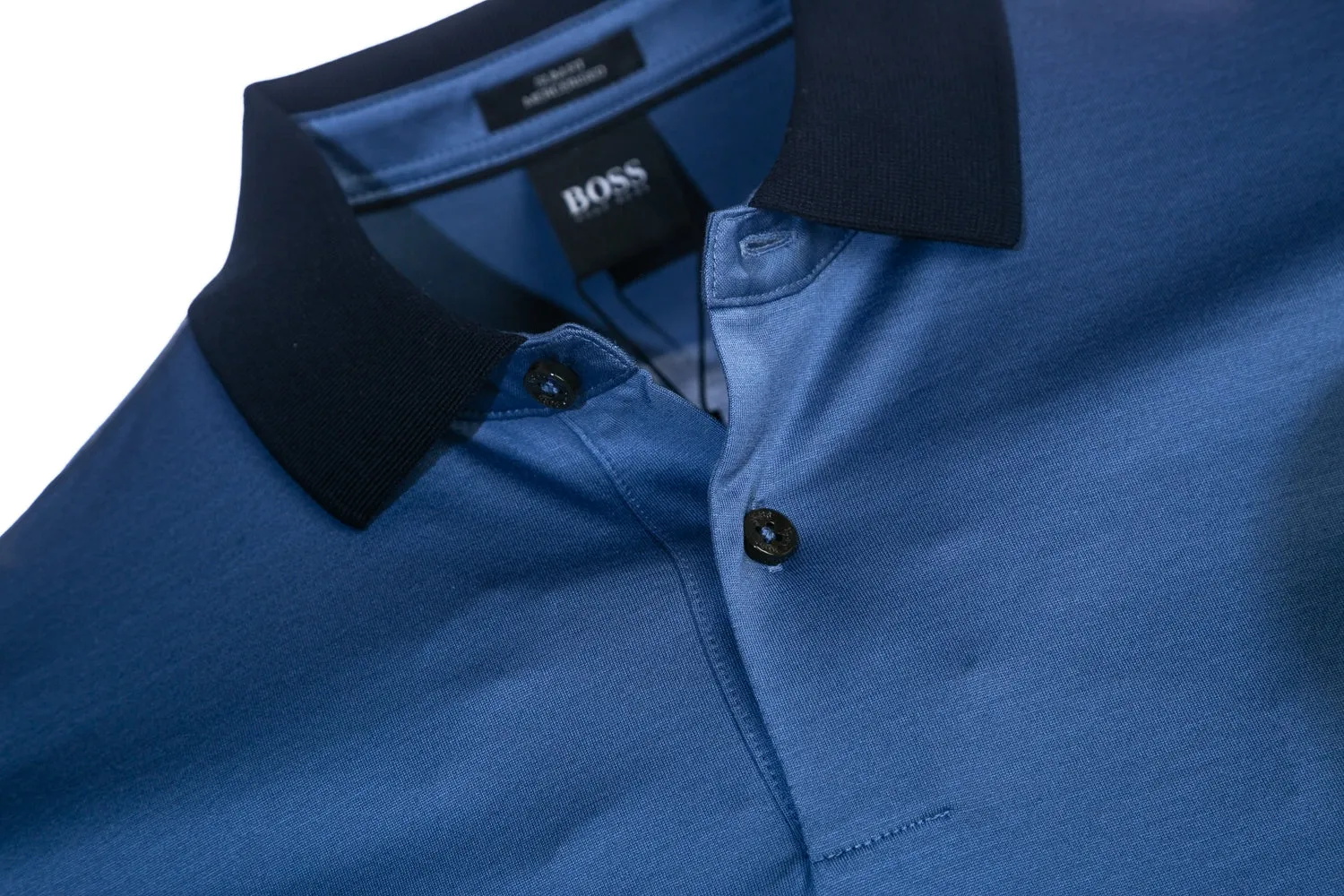 BOSS Penrose 22 Polo Shirt in Airforce Blue