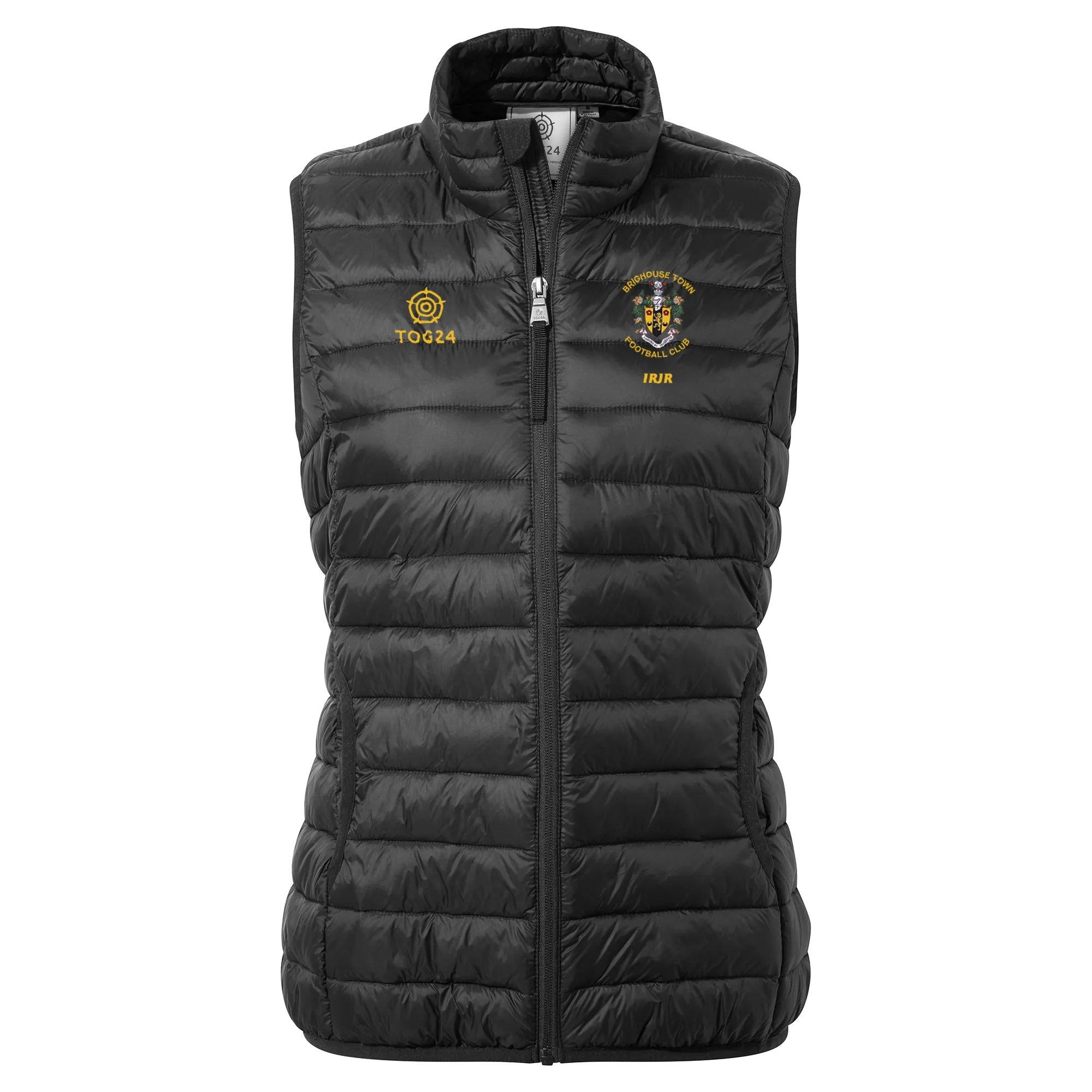 Brighouse Town FC Womens - Gibson Padded Gilet Black