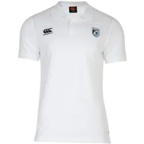 Canterbury Cardiff Blues Pique Polo Adults White