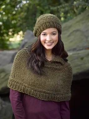 Capelet And Hat Pattern (Knit)