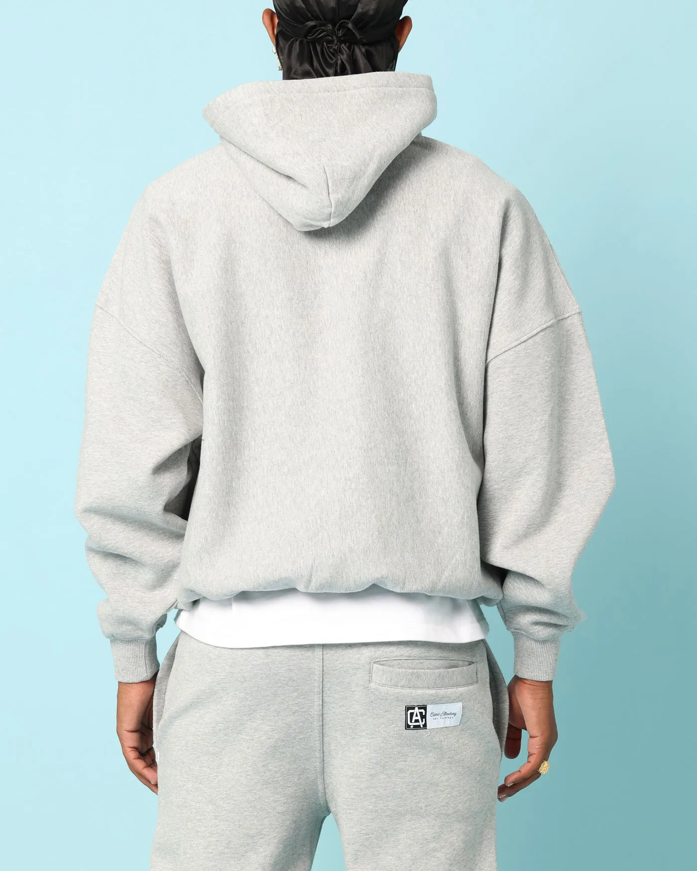 Carré Academy Oversized Hoodie Grey Marle