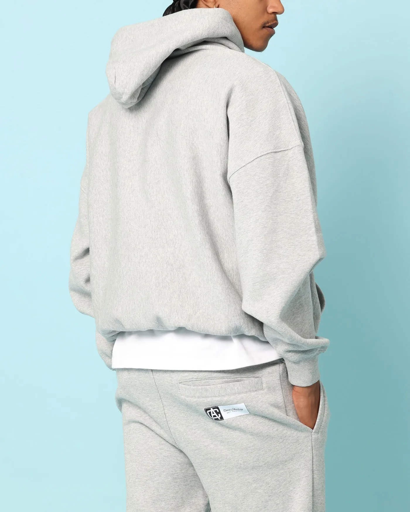 Carré Academy Oversized Hoodie Grey Marle