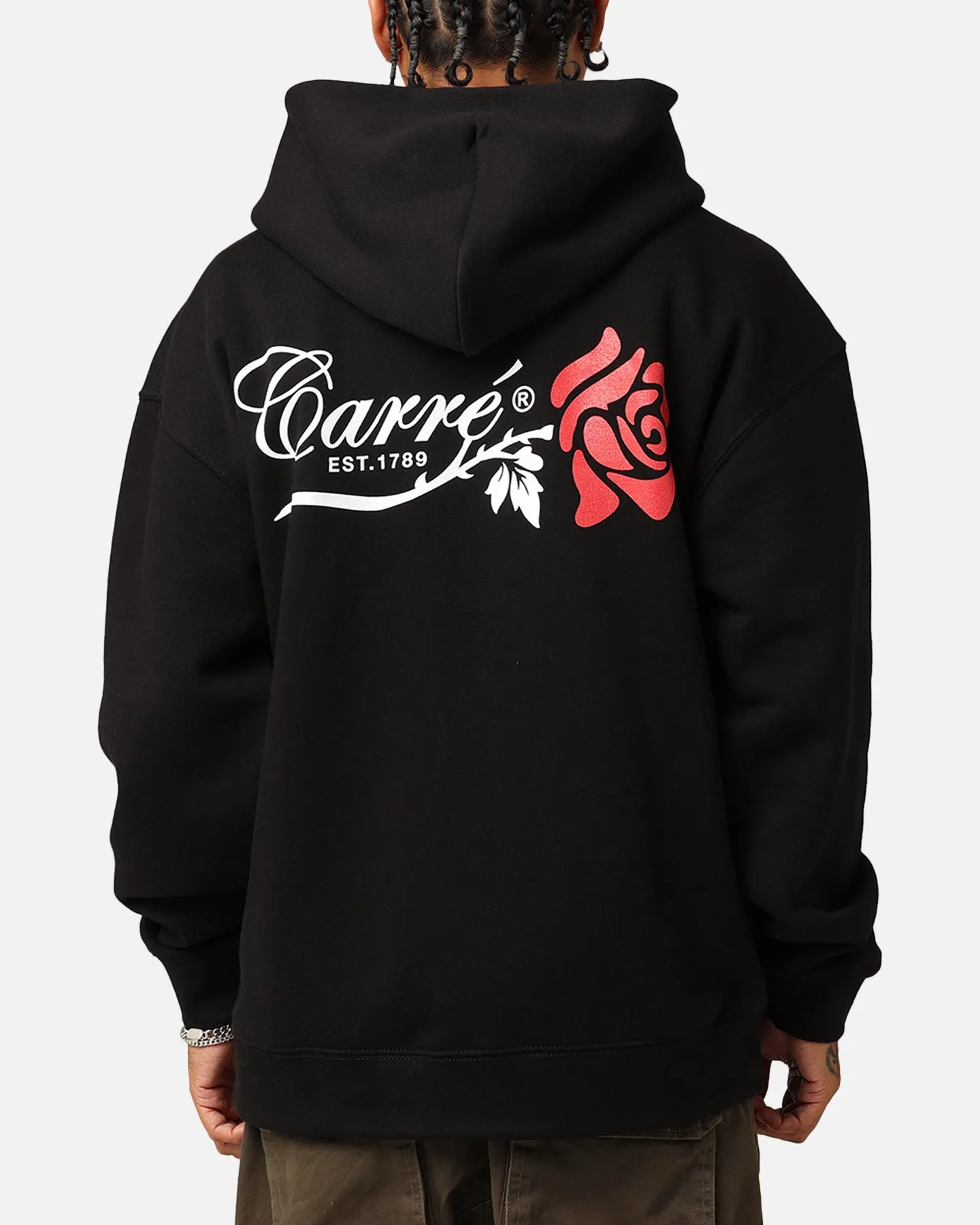 Carré Rara Full Zip Hoodie Black