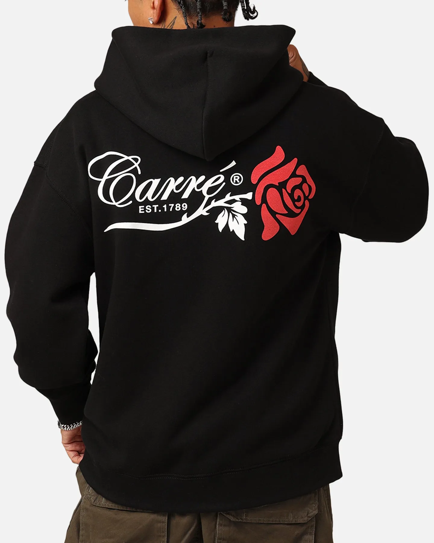 Carré Rara Full Zip Hoodie Black