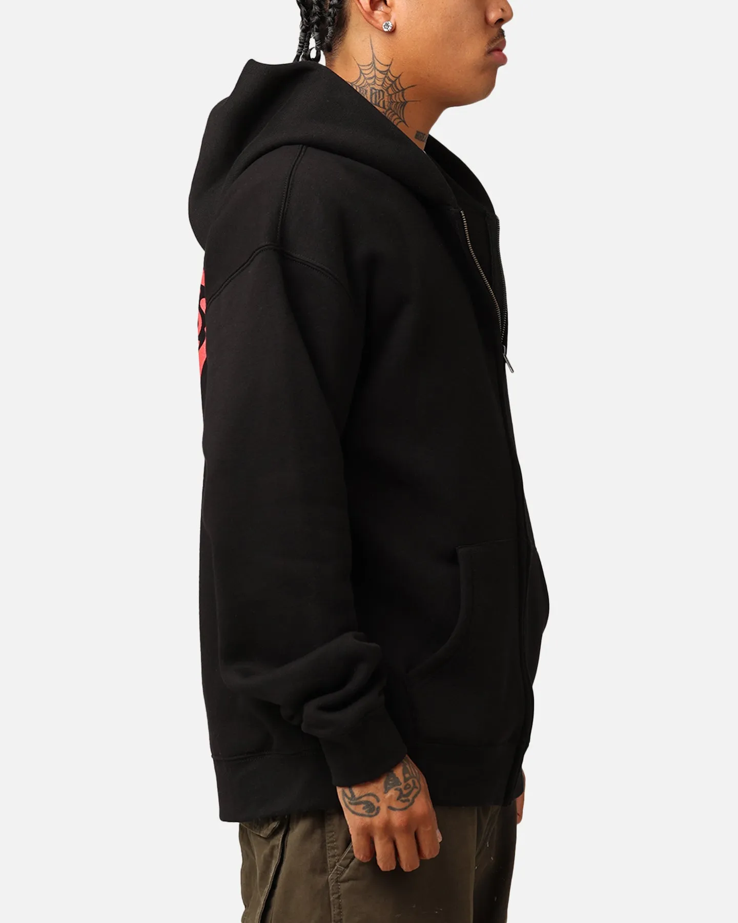 Carré Rara Full Zip Hoodie Black