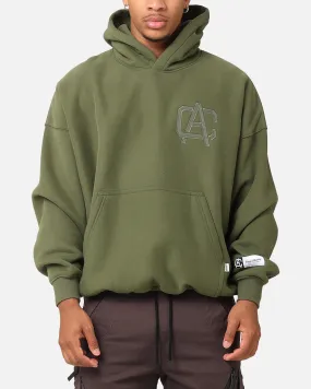 Carre Academy V2 Oversized Hoodie Forest Green