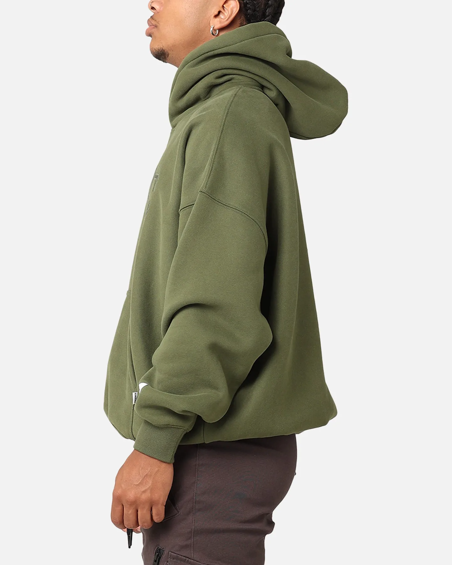 Carre Academy V2 Oversized Hoodie Forest Green