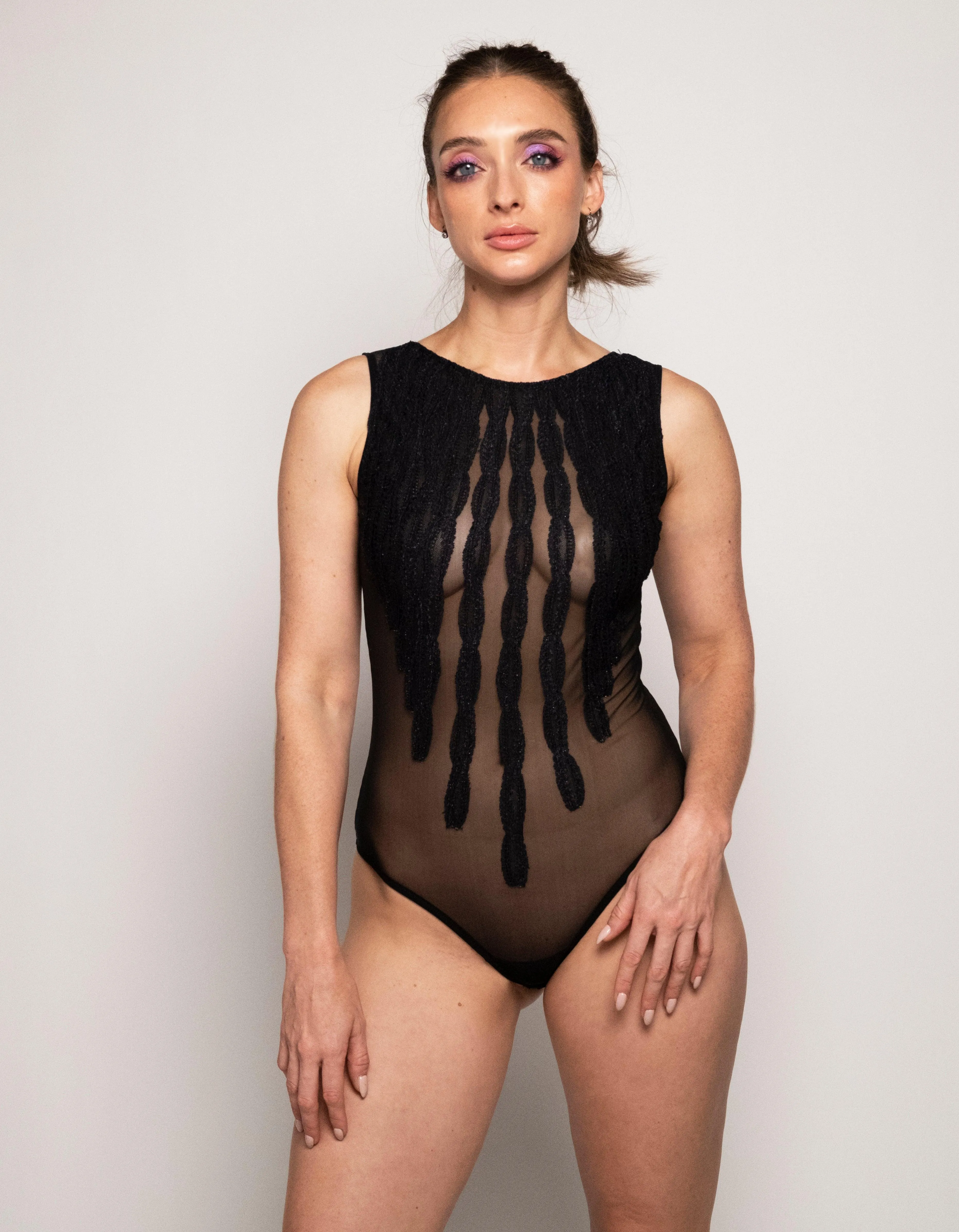 Cascade Tulle Bodysuit