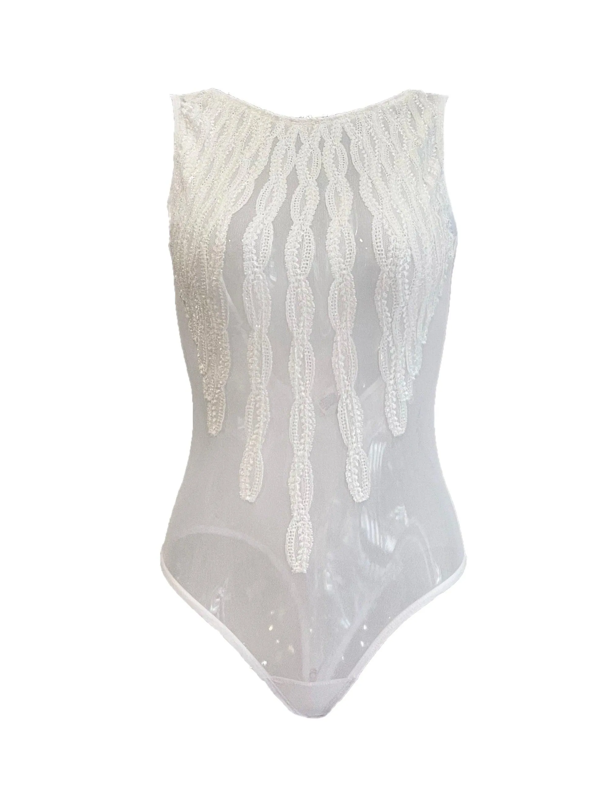 Cascade Tulle Bodysuit