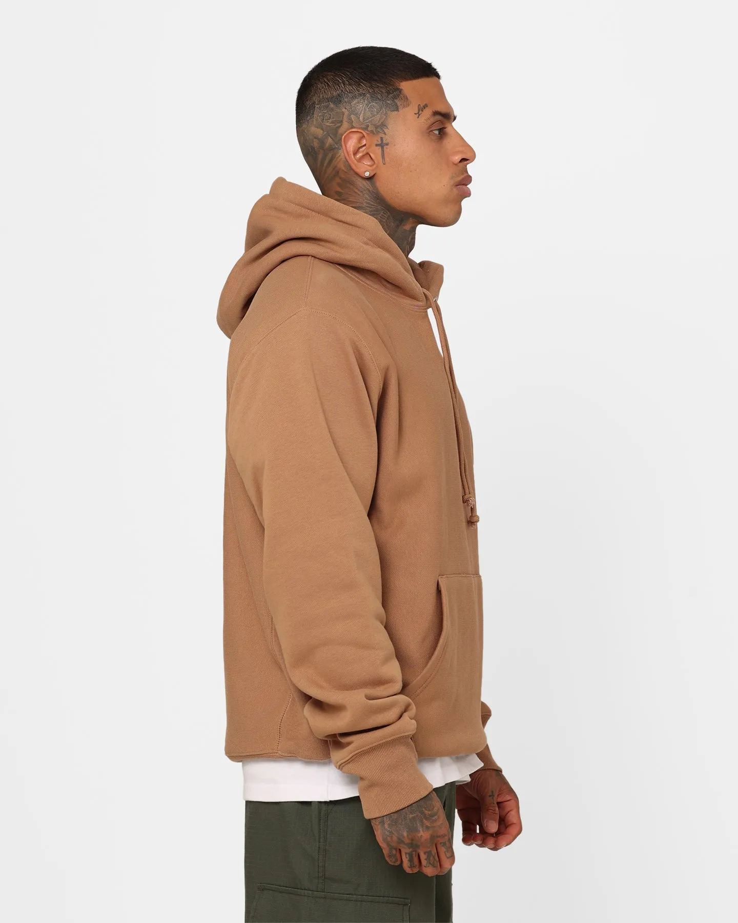 Champion Reverse Weave Small C Hoodie Contour Blush