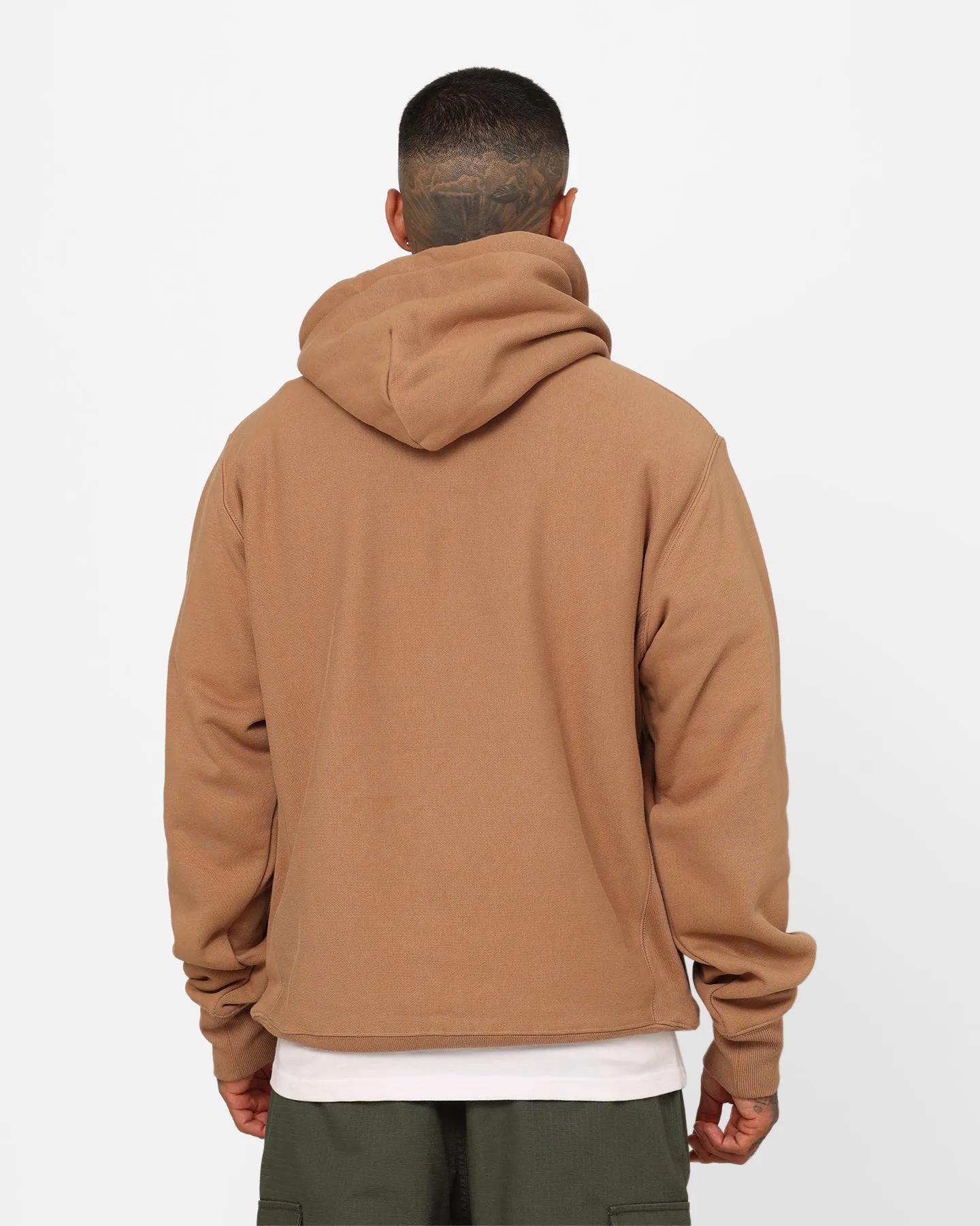 Champion Reverse Weave Small C Hoodie Contour Blush