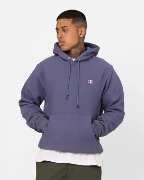 Champion Reverse Weave Small C Hoodie Dazed Blue