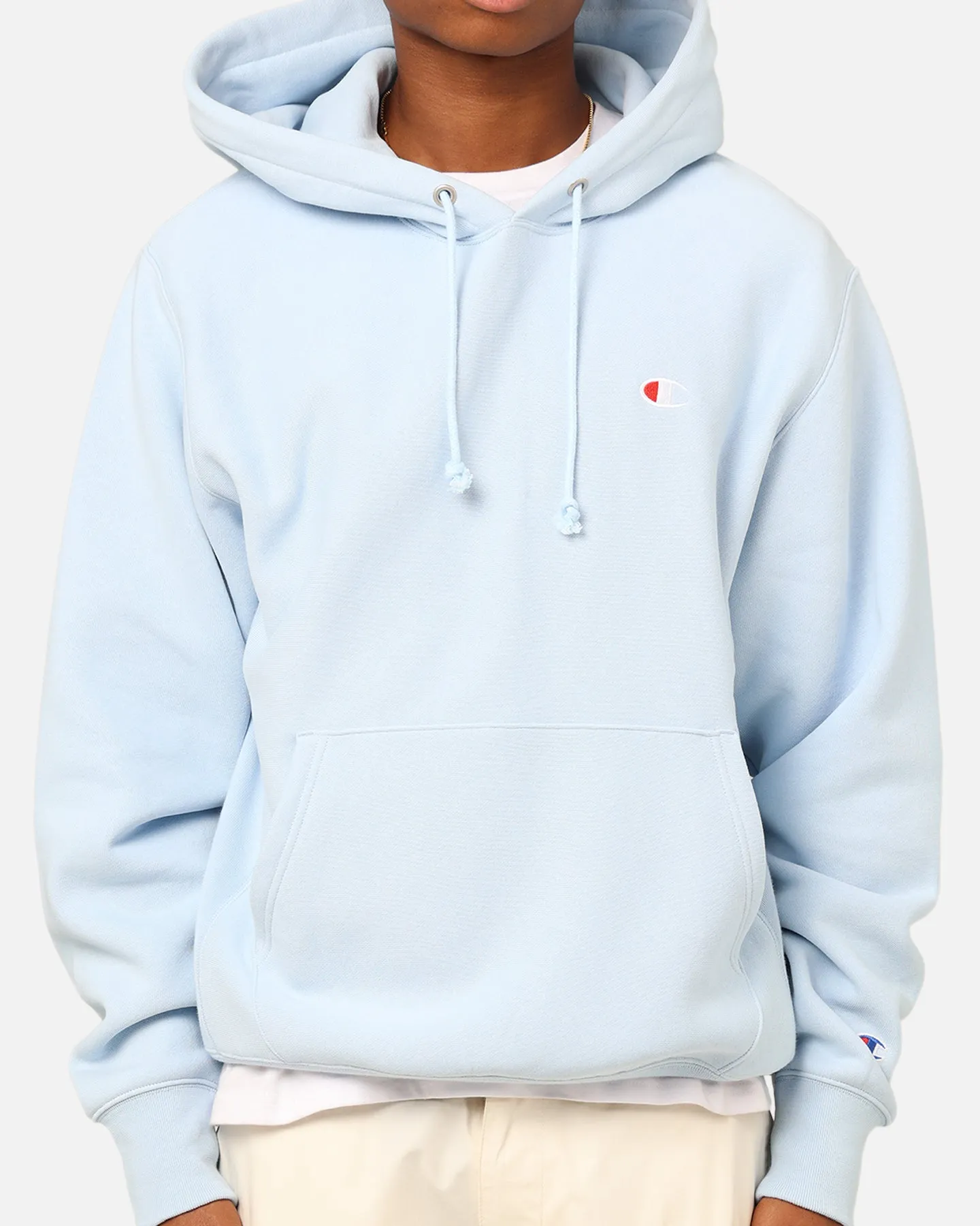 Champion Reverse Weave Small C Hoodie Sleeping Beauty