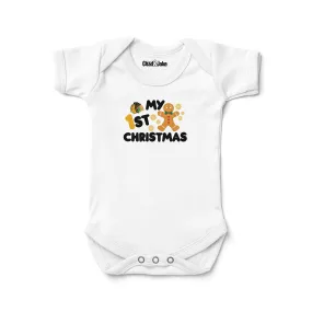 Chicago Blackhawks "My First Christmas Gingerbread" Bodysuit