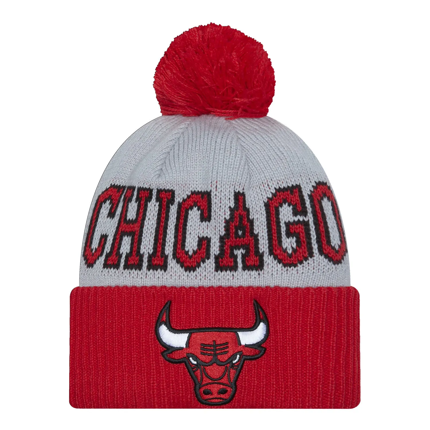 Chicago Bulls Knit New Era Tip Off Hat