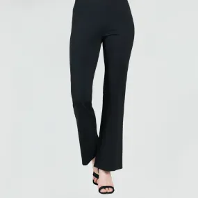 Clara Sunwoo Ponte Knit - Boot Cut Pant - Black