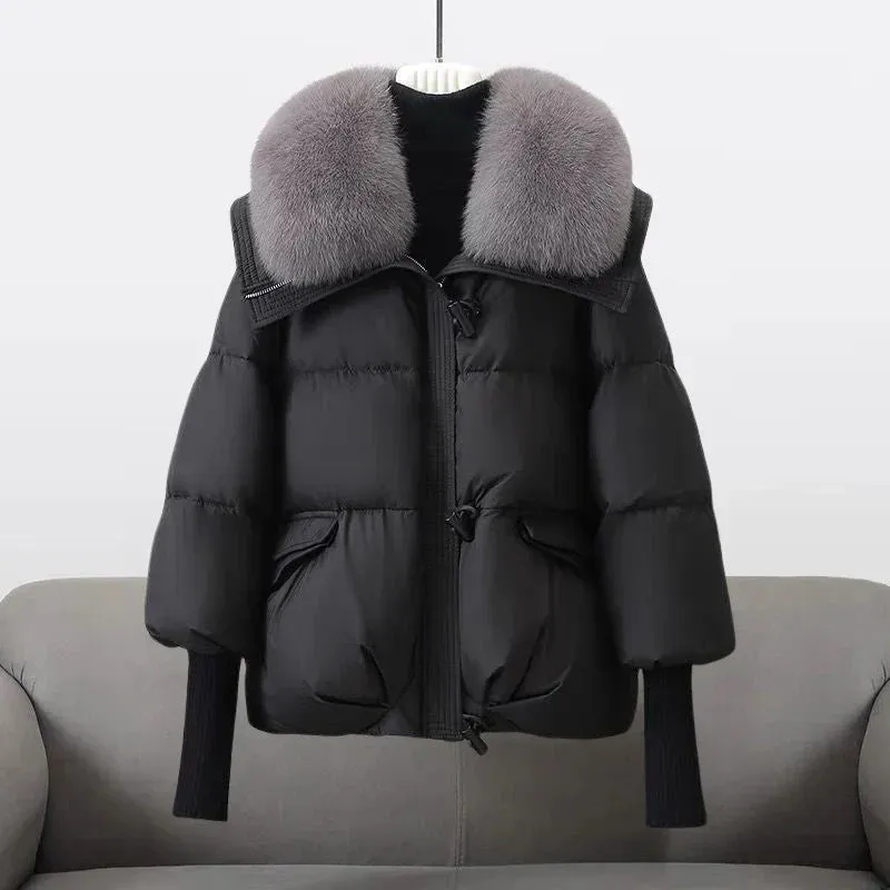 Clara's Chic Faux Fur Jacket