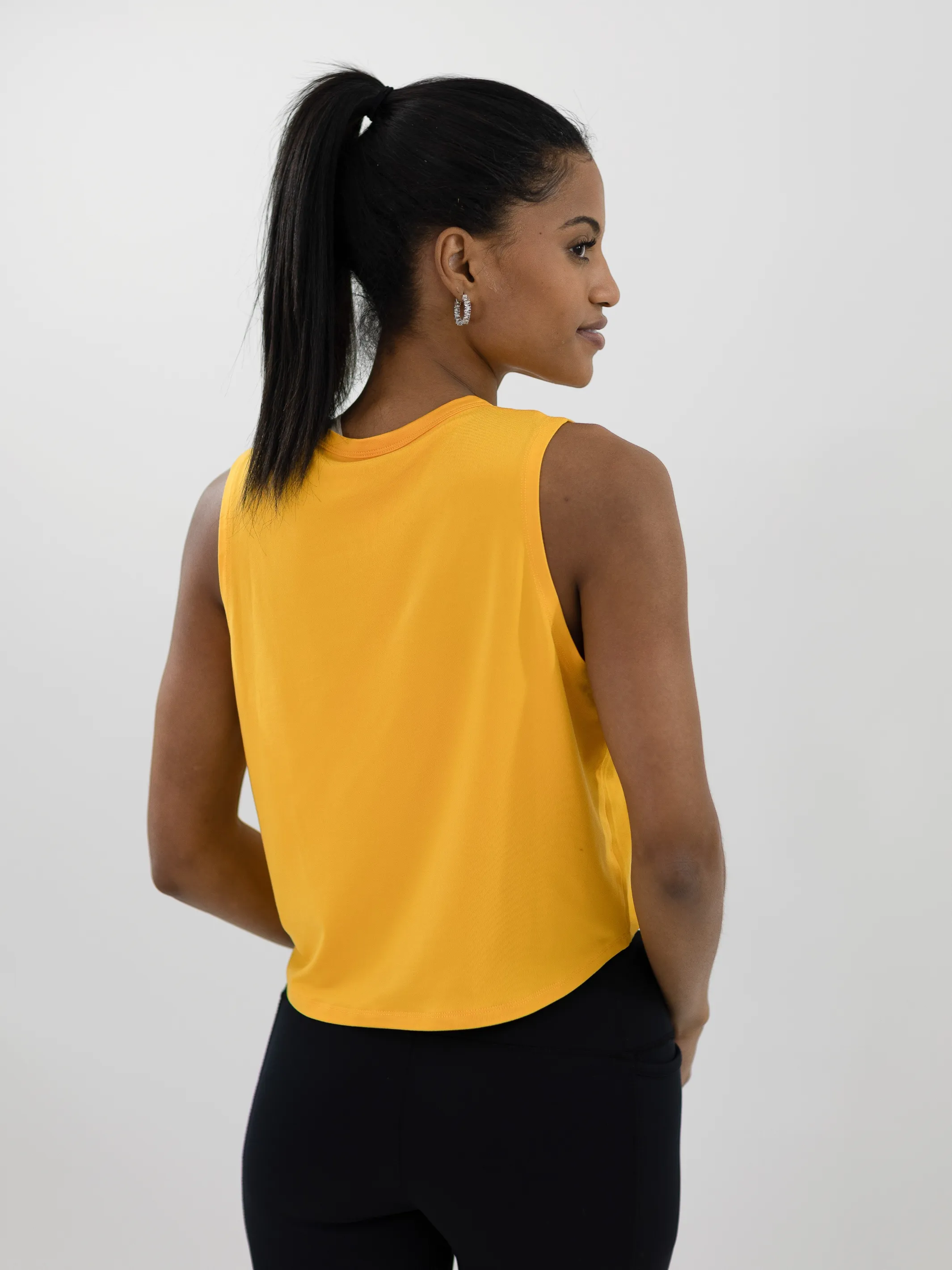 CorePower Yoga Half Glow Mustard Tank