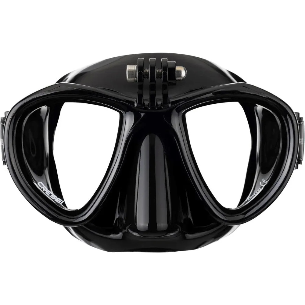 Cressi Metis Action Dive Mask with GoPro or Action Camera Mount