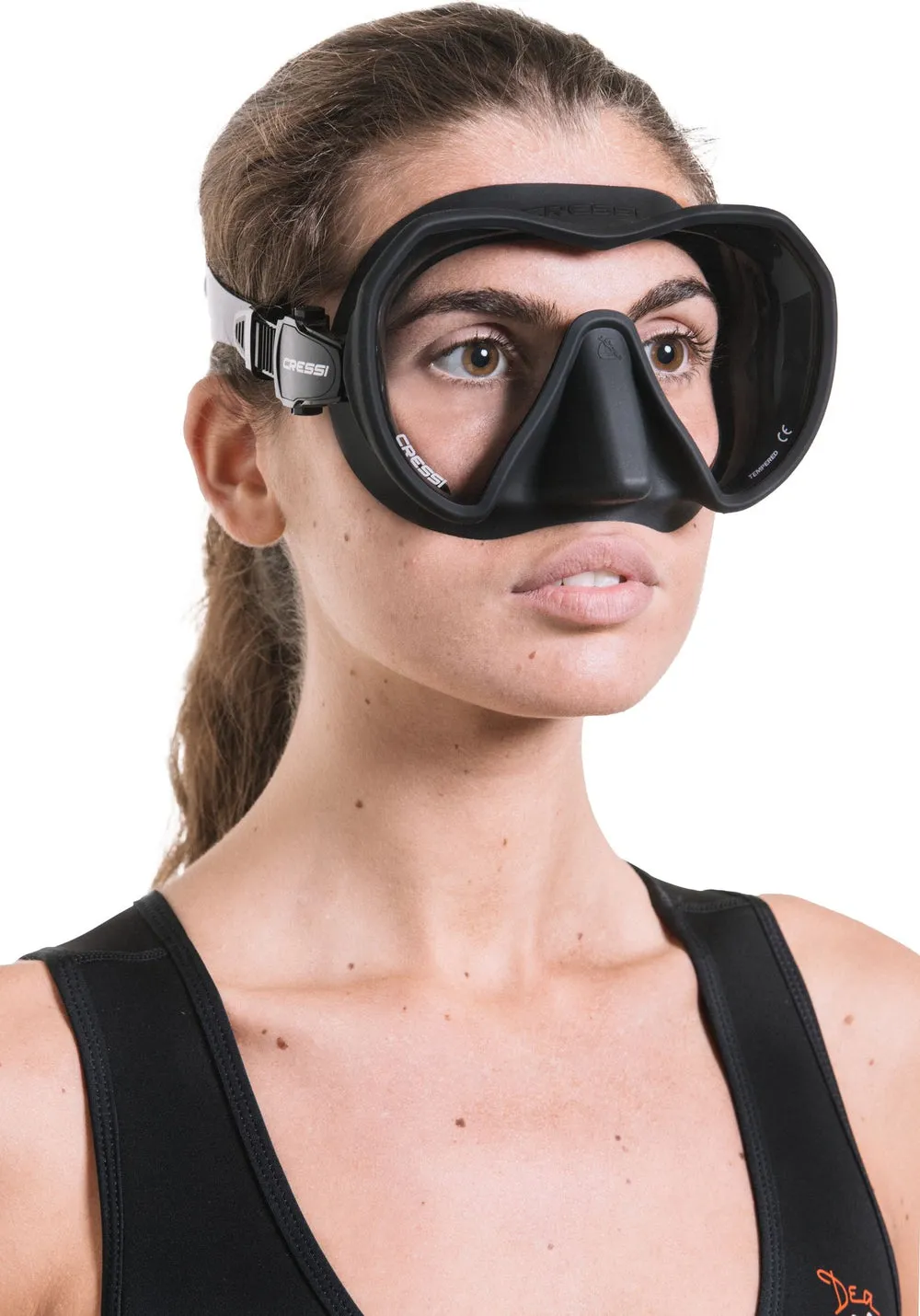 Cressi Z1: Frameless Apnoe & Scuba Dive Mask