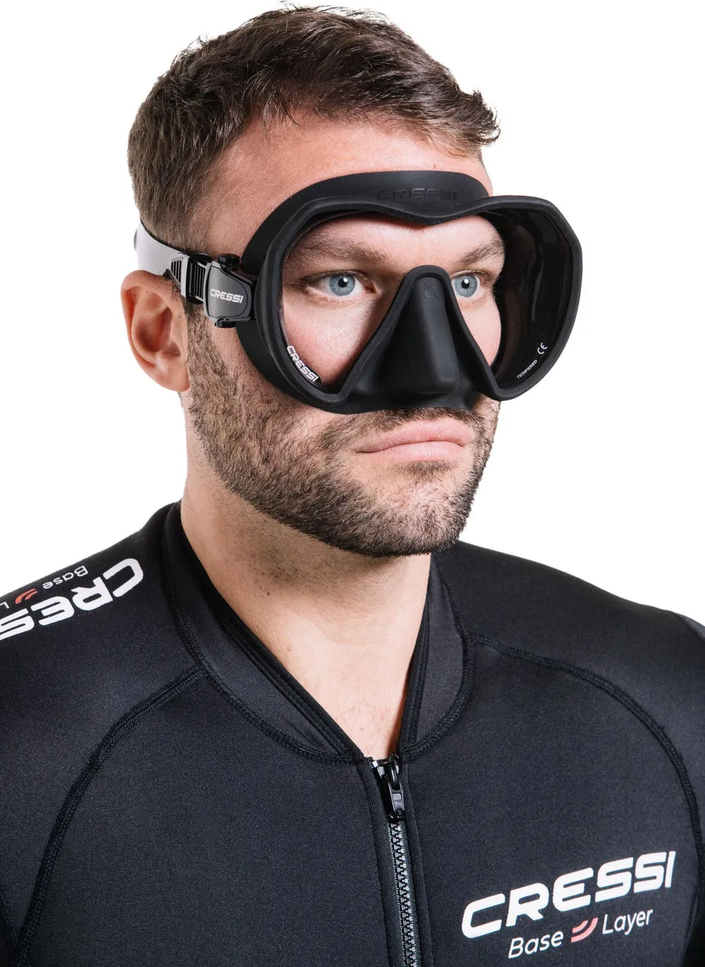 Cressi Z1: Frameless Apnoe & Scuba Dive Mask