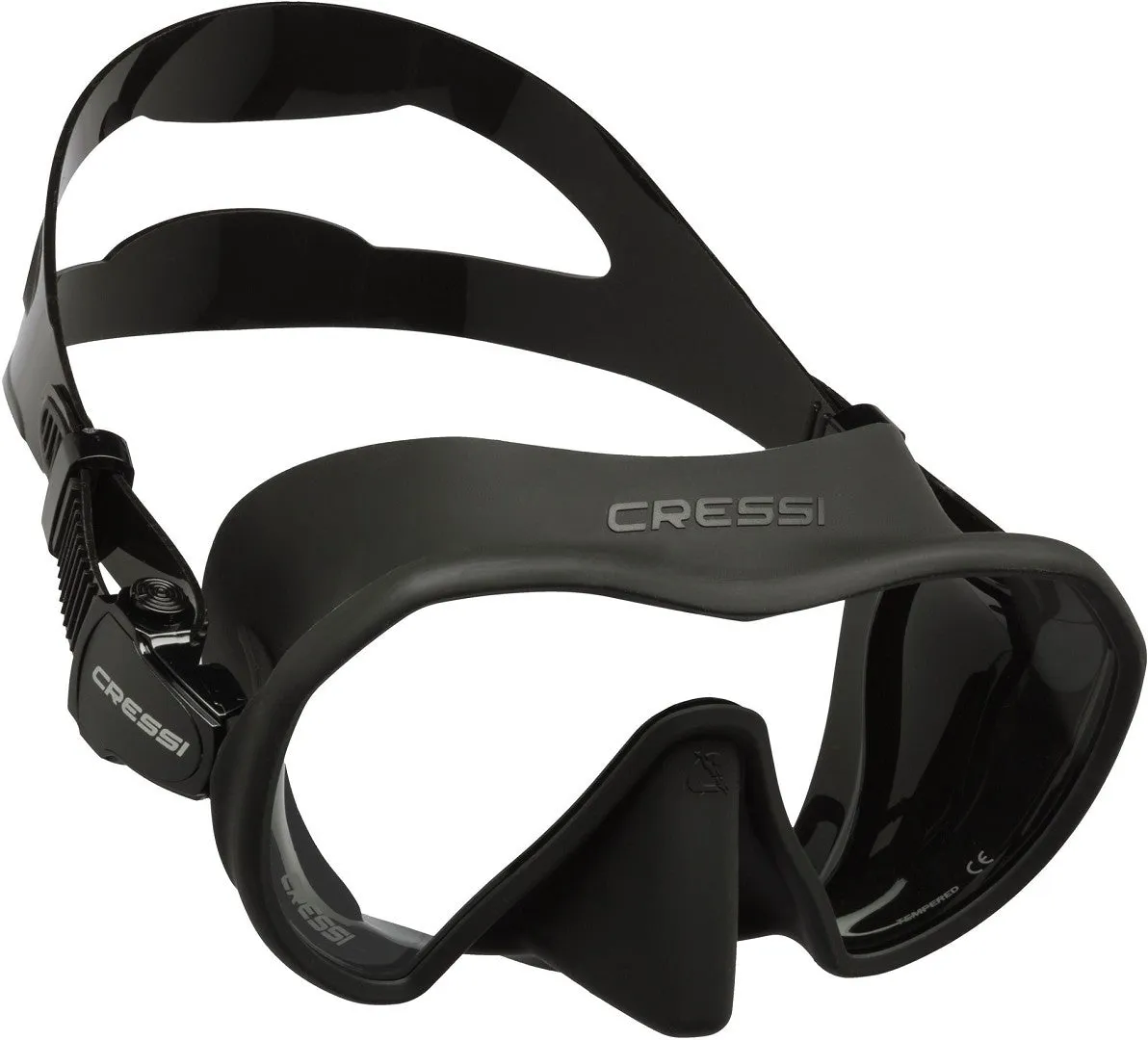 Cressi Z1: Frameless Apnoe & Scuba Dive Mask