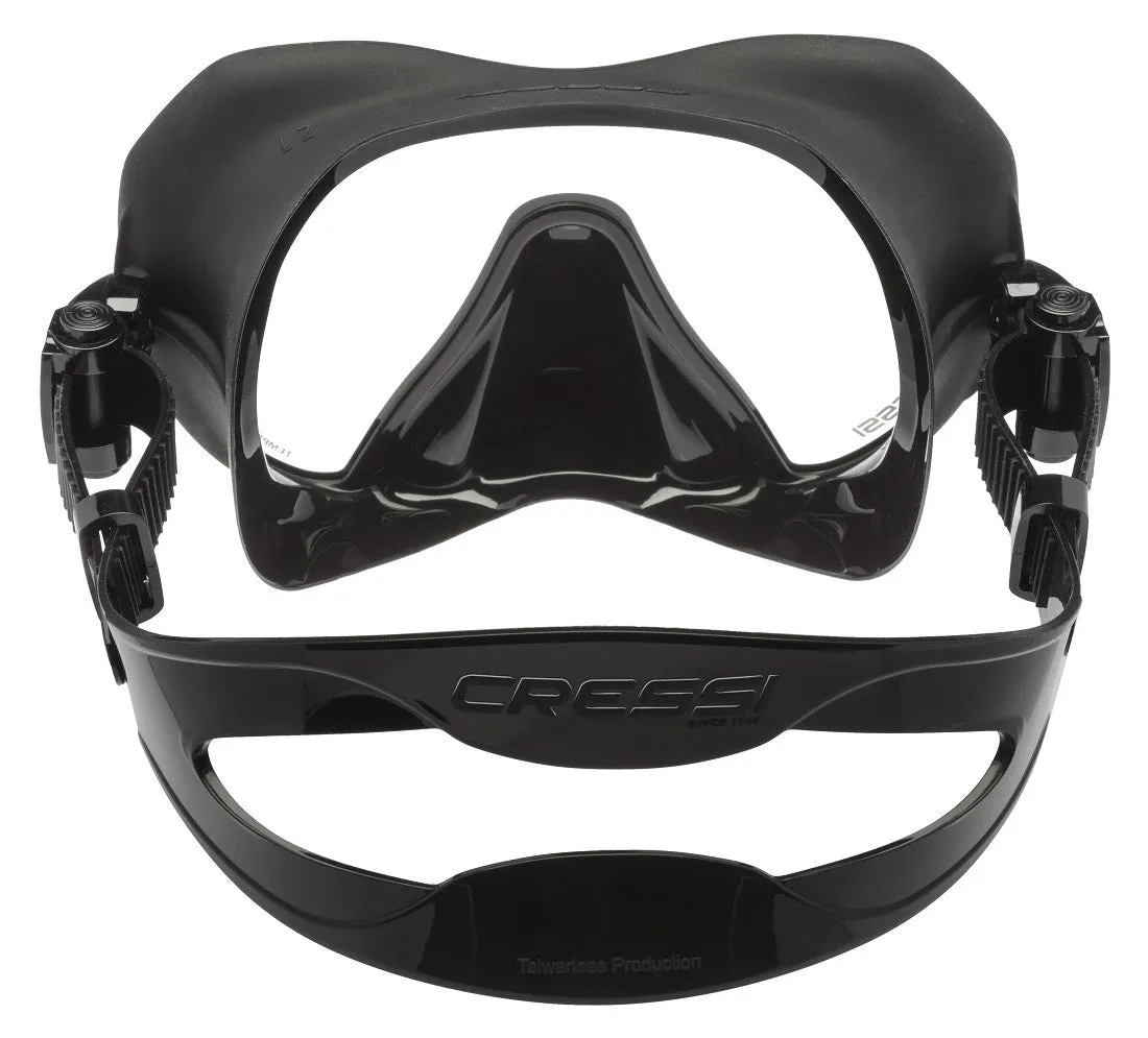 Cressi Z1: Frameless Apnoe & Scuba Dive Mask