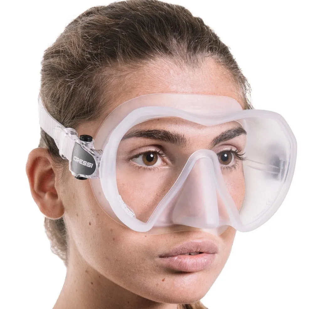 Cressi Z1: Frameless Apnoe & Scuba Dive Mask