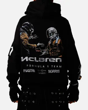 Culture Kings X Mclaren 'Las Vegas Grand Prix 2024' Piastri And Norris Hoodie Black