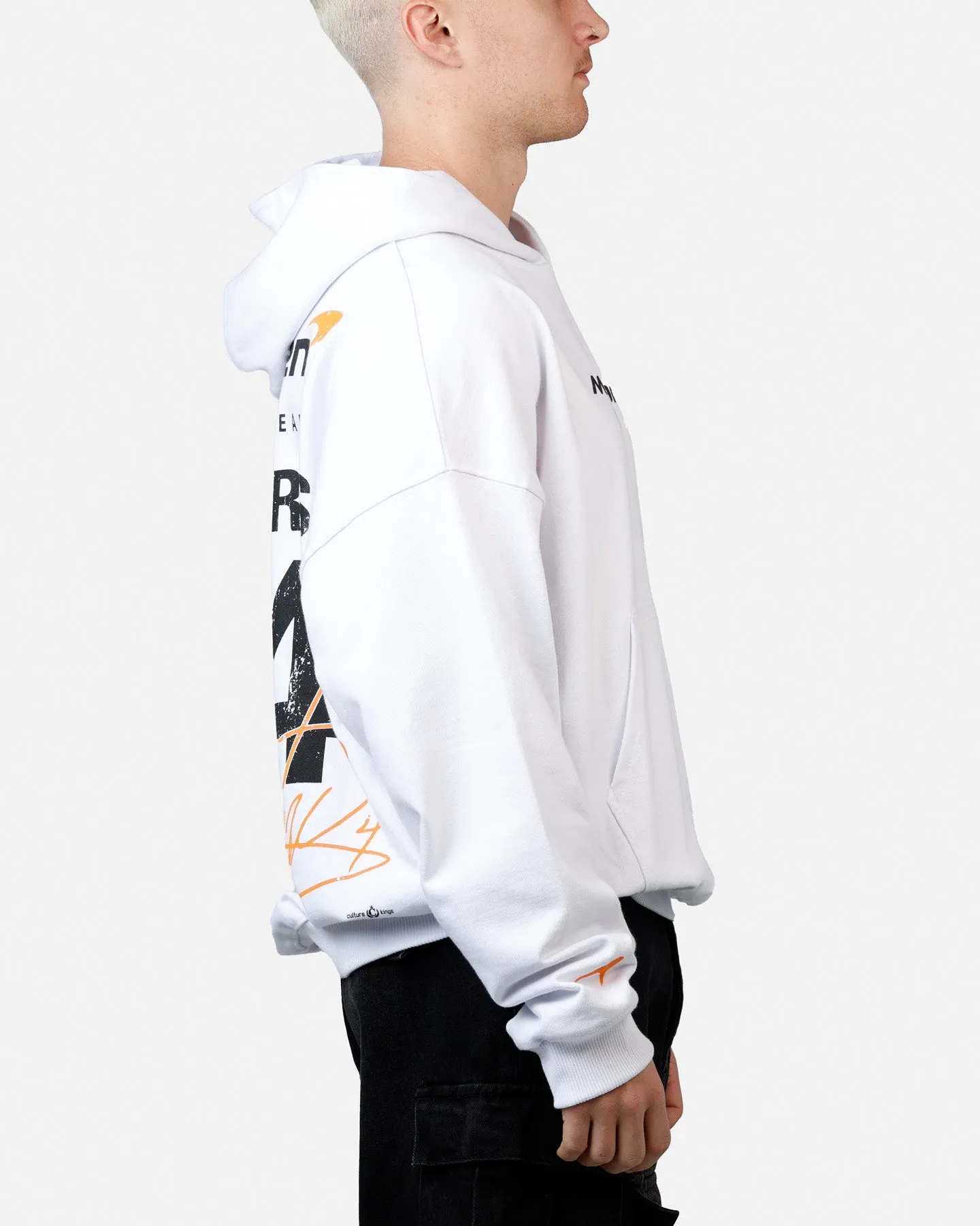 Culture Kings X Mclaren 'Las Vegas Grand Prix 2024' Piastri And Norris Hoodie White