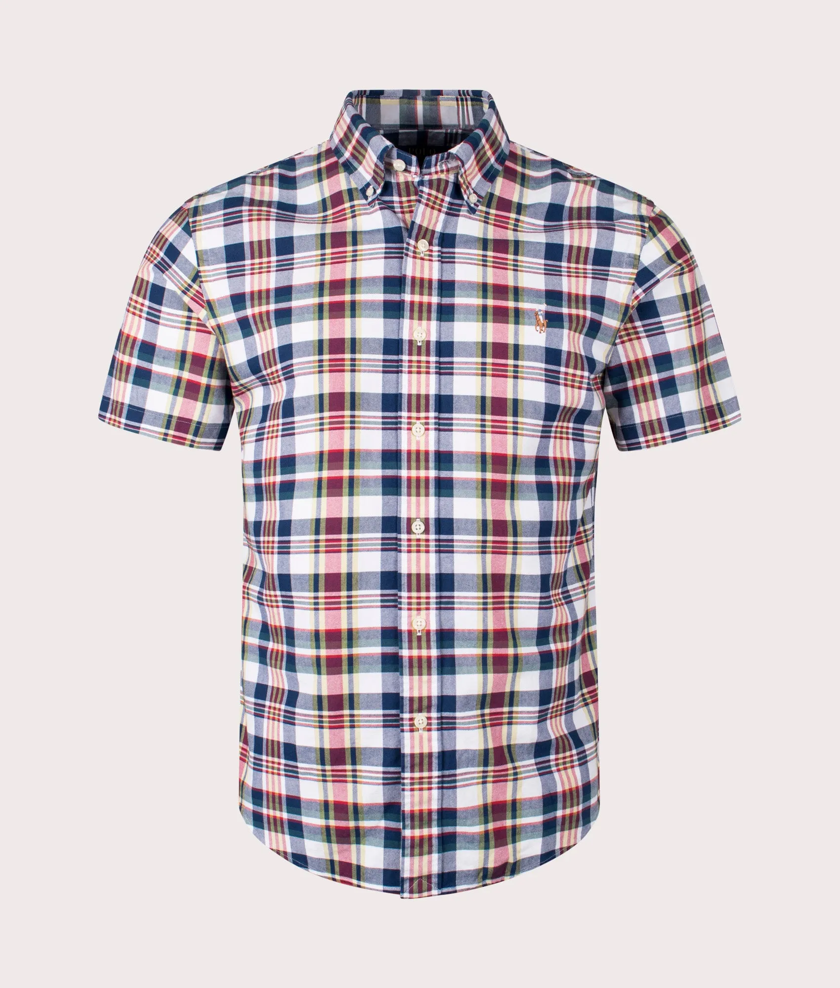 Custom Fit Short Sleeve Classic Oxford Shirt