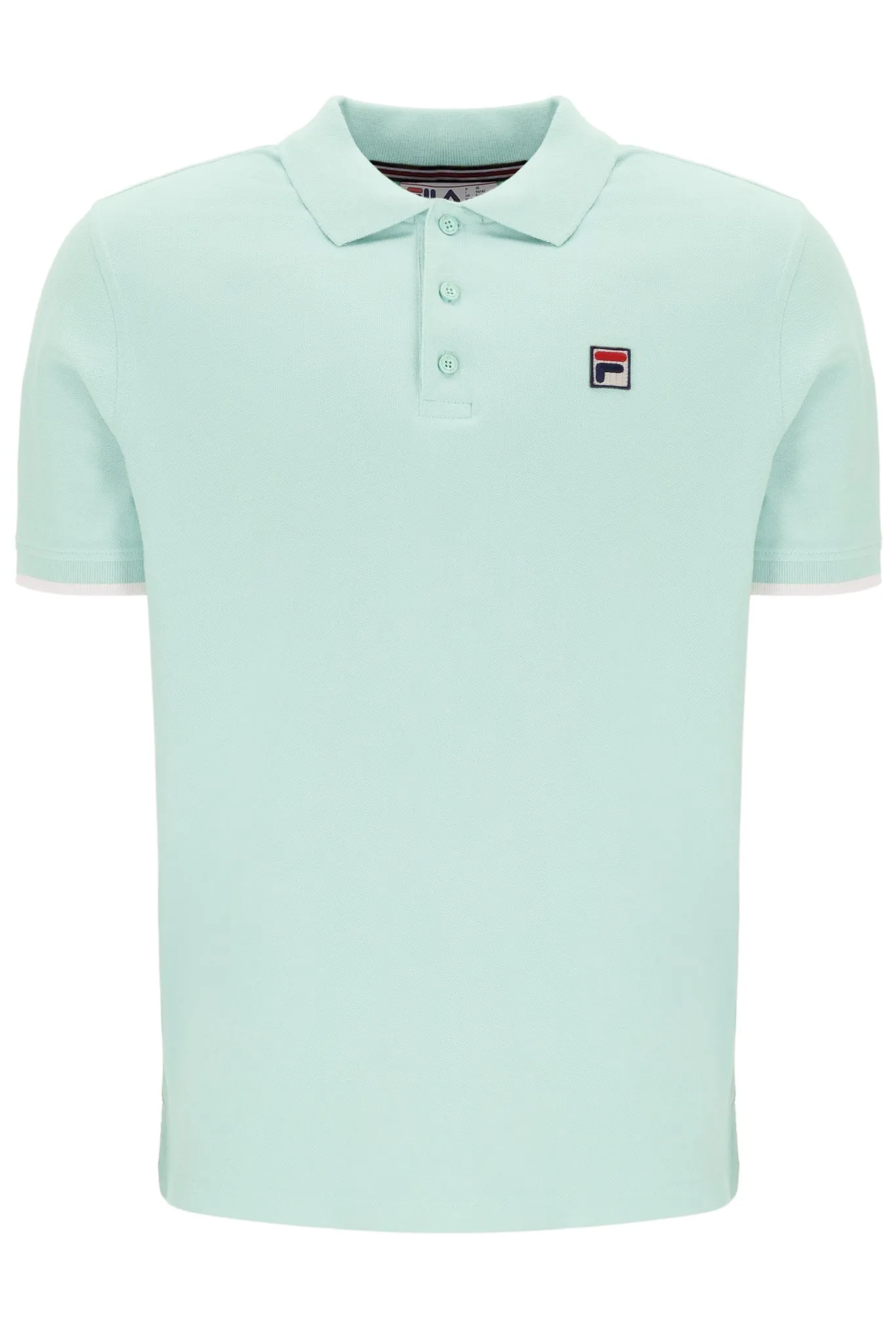 Custom Two Button Tipped Rib Basic Polo